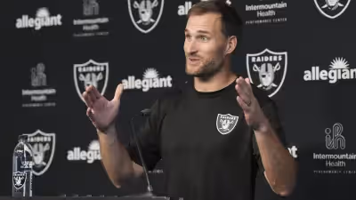 Raiders name Kirk Cousins Week 1 starter; Fernando Mendoza to begin season as backup