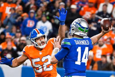 Sam Darnold's Overtime Interception and Constant Pressure Define Seahawks' 17-14 Loss in Denver