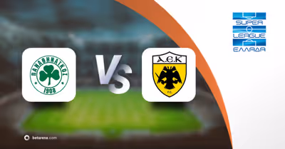 Prognóstico Panathinaikos vs AEK Athens - Super League  2025/2026