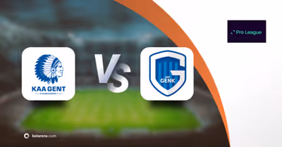 Betting tip Gent vs Genk - Pro League  2025/2026