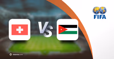 Pronóstico Suiza vs Jordania - Friendly International  2026
