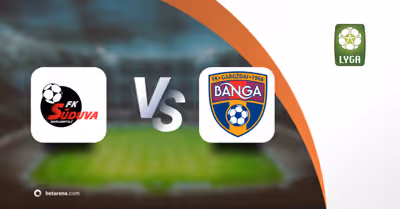 Betting tip Sūduva vs Banga - A Lyga  2026