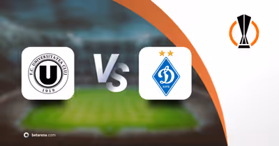 Palpite Universidade de Cluj vs Dínamo de Kiev 2026/2027 – Dicas de Apostas para a Europa League no dia 16/07/2026