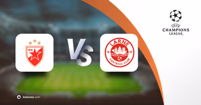Pronóstico Estrella Roja vs Larne 2026/2027 – Apuestas para el 29/07/2026 en Champions League