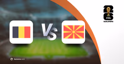 Prognóstico Belgium vs North Macedonia