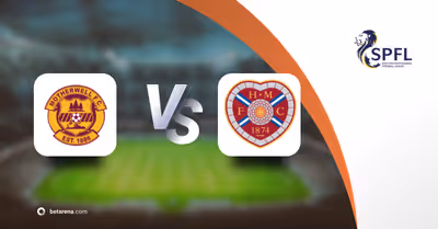 Pronostic parions Motherwell - Cœurs - Premiership  2025/2026