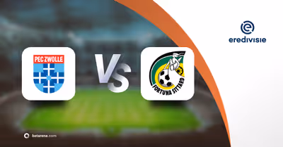 Pronostic parions PEC Zwolle - Fortuna Sittard - Eredivisie  2025/2026