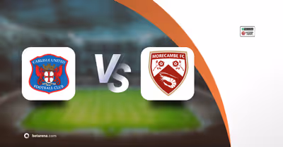 Betting tip Carlisle United vs Morecambe - Enterprise National League  2025/2026