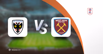 Betting tip AFC Wimbledon vs West Ham United U21 - EFL Trophy  2025/2026