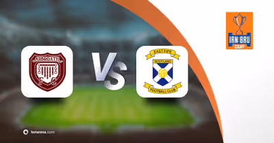 Arbroath - East Fife - Challenge Cup  2025/2026 pronostico