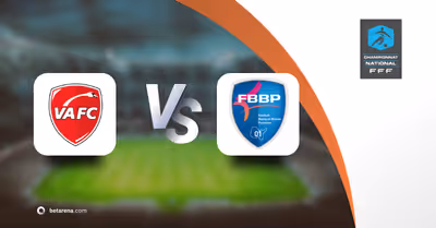Pronostic parions Valenciennes - Bourg-en-Bresse - National  2025/2026