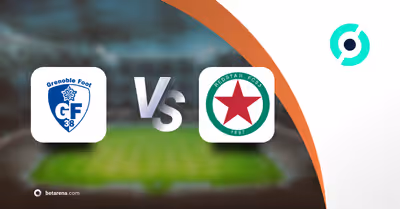 Pronostic parions Grenoble Foot 38 - Étoile Rouge - Ligue 2  2025/2026