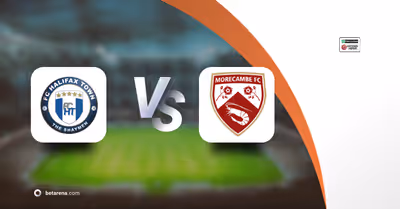 Betting tip Halifax Town vs Morecambe - Enterprise National League  2025/2026