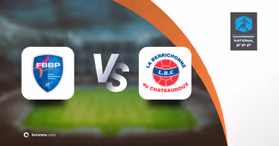 preview_77622 Pronostic parions Bourg-en-Bresse - Châteauroux - National 2025/2026
