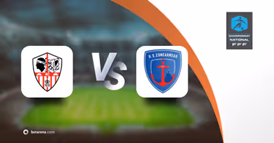 Pronostic parions Ajaccio - Concarneau - National  2025/2026