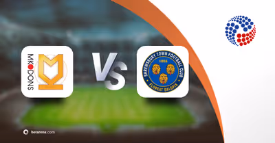 Betting tip Milton Keynes Dons vs Shrewsbury Town - League Two  2025/2026
