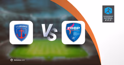 Pronostic parions Concarneau - Bourg-en-Bresse - National  2025/2026
