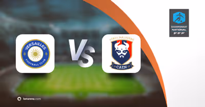 Pronostic parions Versailles - Caen - National  2025/2026