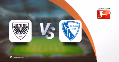 Pronostic parions Preußen Münster - VfL Bochum 1848 - 2. Bundesliga  2025/2026
