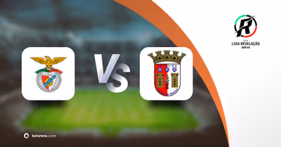 Prognóstico Benfica U23 vs Sporting Braga U23 - Liga Revelacao U23  2025/2026