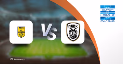 Betting tip Aris vs PAOK - Super League  2025/2026
