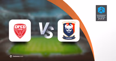 Pronostic parions Dijon - Caen - National  2025/2026