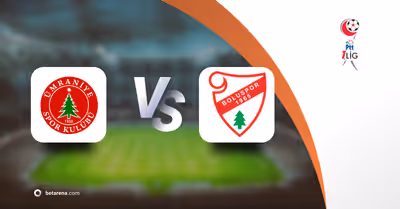 Pronostic parions Ümraniyespor - Boluspor - 1. Lig  2025/2026