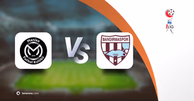 Pronostic parions Manisa FK - Bandırmaspor - 1. Lig  2025/2026