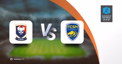 Pronostic parions Caen - Sochaux - National  2025/2026