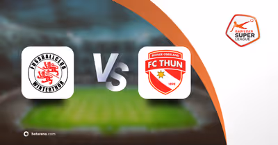 Pronostic parions Winterthur - Thun - Super League  2025/2026
