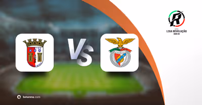 Prognóstico Sporting Braga U23 vs Benfica U23 - Liga Revelacao U23  2025/2026