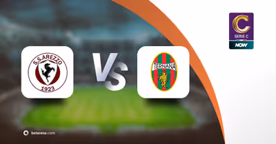 Arezzo - Ternana - Serie C: Girone B  2025/2026 pronostico