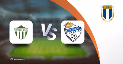 Pronóstico Antigua GFC vs Cobán Imperial - Liga Nacional  2025/2026