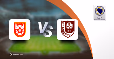 Prognóstico Velez vs Sarajevo - Bosnia Cup  2025/2026