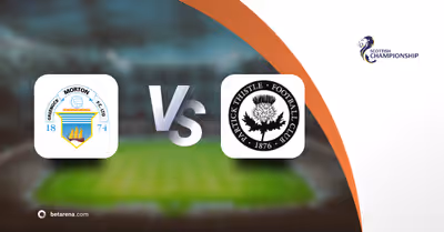 Betting tip Greenock Morton vs Partick Thistle - Championship  2025/2026