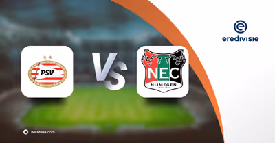 Palpite PSV x NEC Nijmegen - Eredivisie  2025/2026