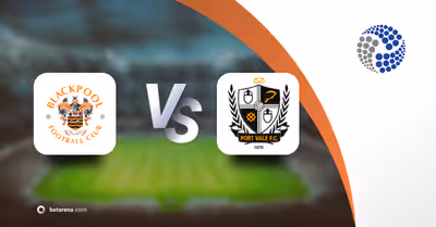 Betting tip Blackpool vs Port Vale - League One  2025/2026