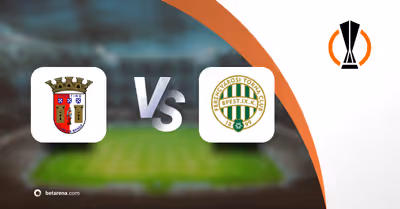 Prognóstico Sporting Braga vs Ferencvárosi - Europa League  2025/2026