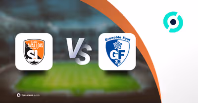Prognóstico Laval vs Grenoble Foot 38 - Ligue 2  2025/2026
