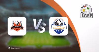 Prognóstico Renaissance vs ASM Sangarédi - Ligue 1  2025/2026