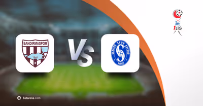 Betting tip Bandırmaspor vs Sarıyer SK - 1. Lig  2025/2026